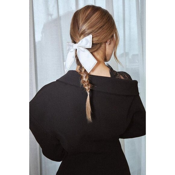 Atoir The Gisele Blazer Dress in Black Large New Womens Jacket Mini Cocktail - Picture 12 of 15